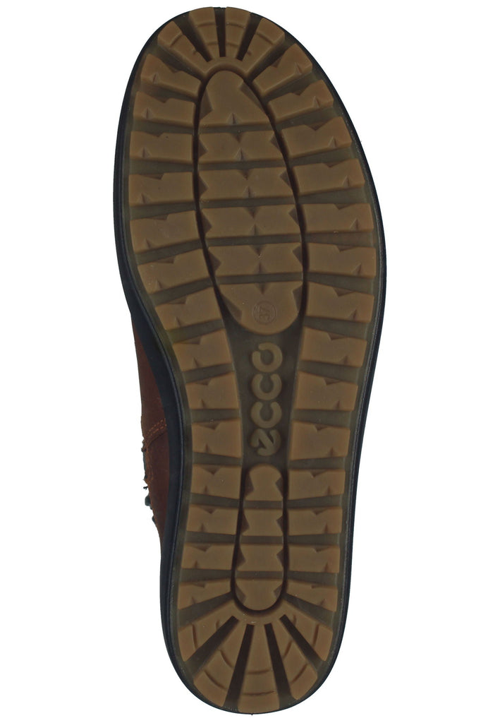 ecco Stiefelette Nubukleder Braun/Schwarz