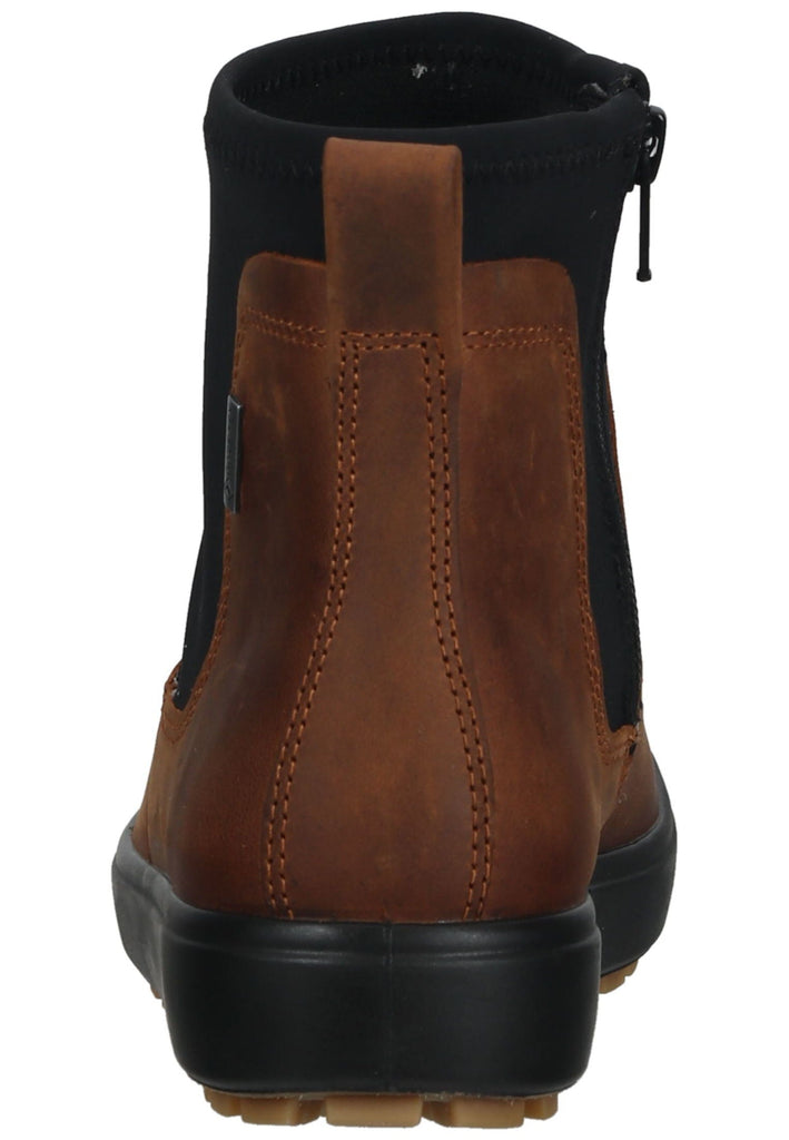 ecco Stiefelette Nubukleder Braun/Schwarz