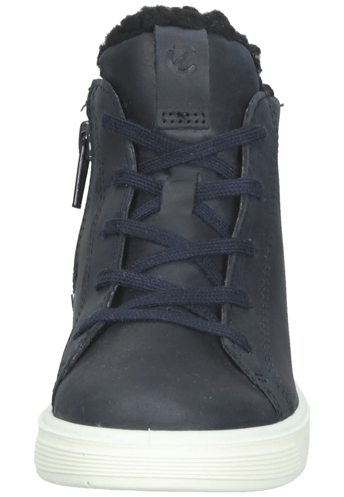 ecco Stiefelette Nubukleder Dunkelblau Warmfutter