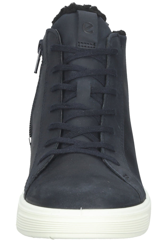 ecco Stiefelette Nubukleder Dunkelblau Warmfutter