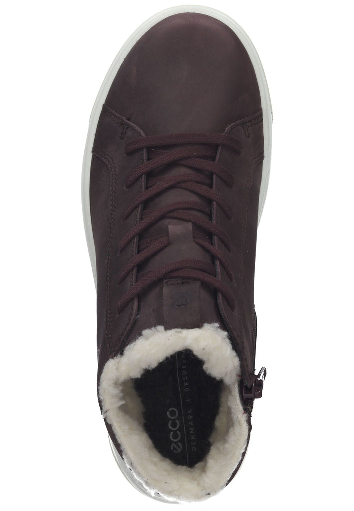 ecco Stiefelette Nubukleder Dunkelbraun Warmfutter