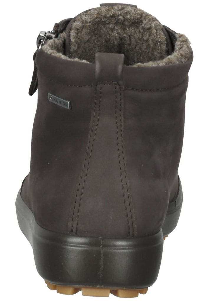 ecco Stiefelette Nubukleder Dunkelbraun Warmfutter