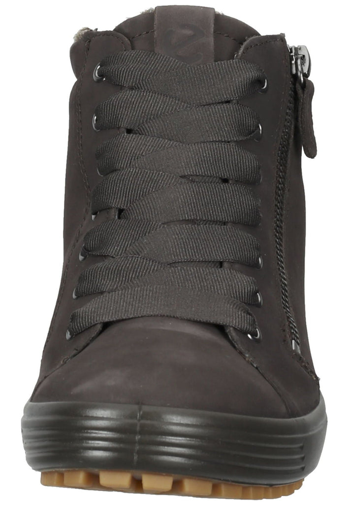 ecco Stiefelette Nubukleder Dunkelbraun Warmfutter