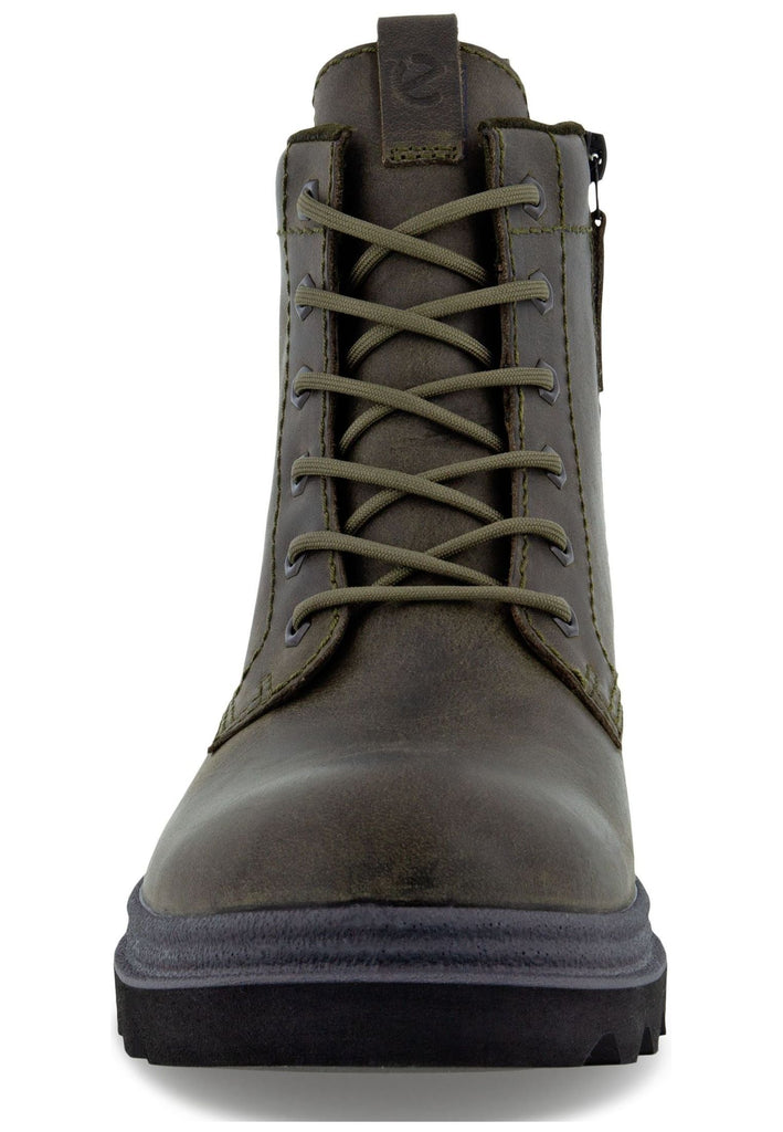 ecco Stiefelette Nubukleder Dunkelgrün