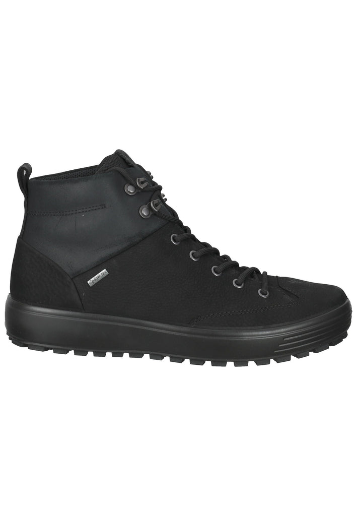 ecco Stiefelette Nubukleder Schwarz