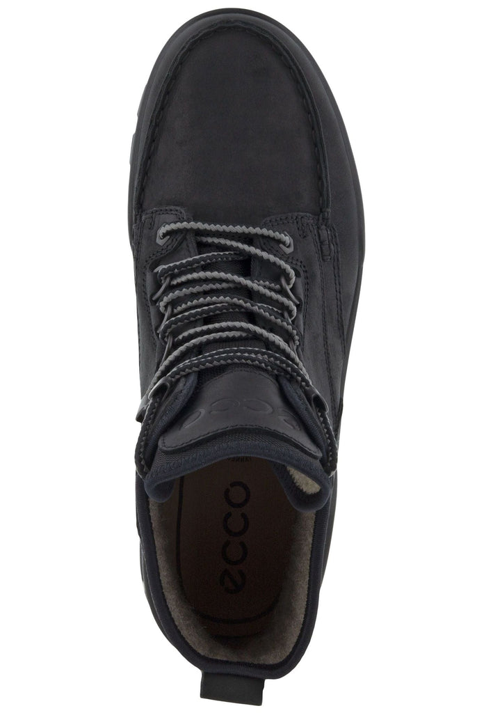 ecco Stiefelette Nubukleder Schwarz/Grau