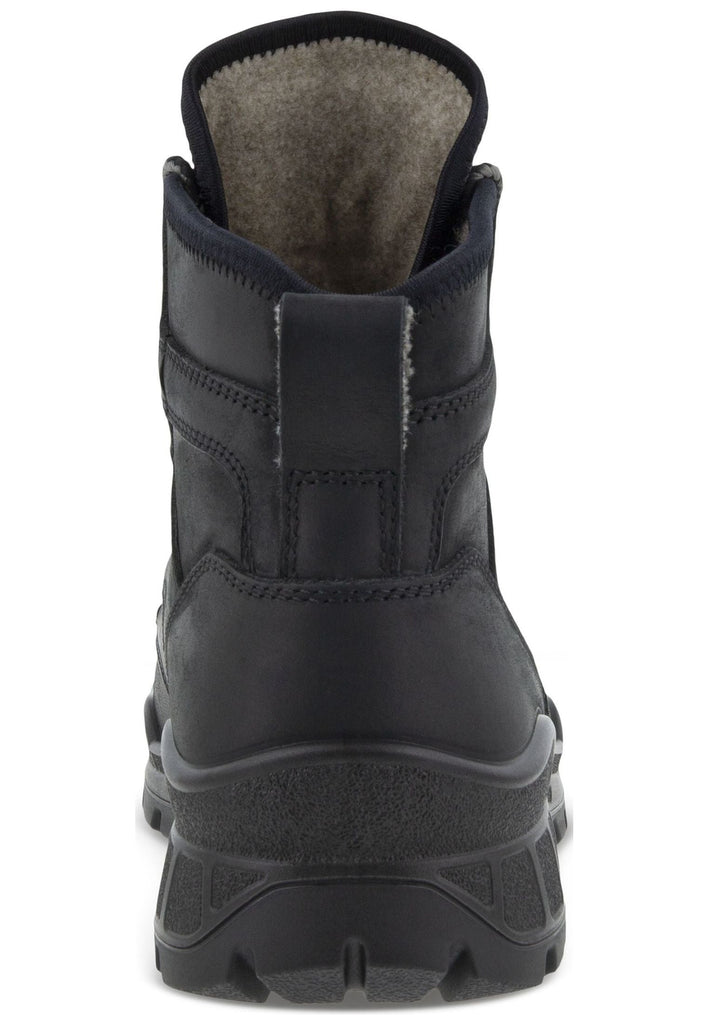 ecco Stiefelette Nubukleder Schwarz/Grau