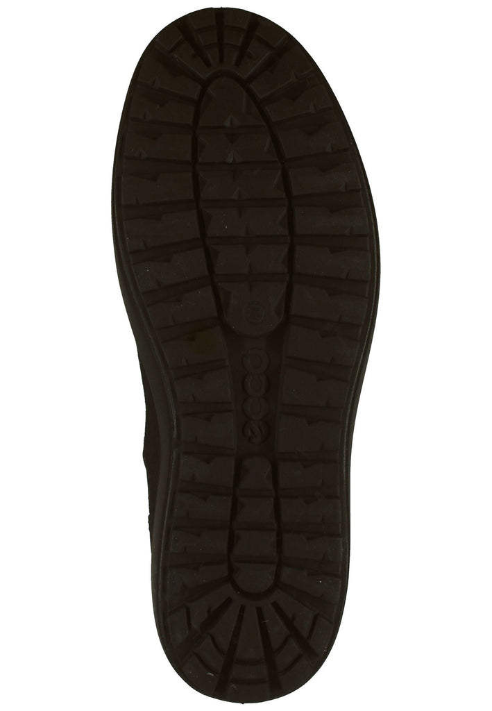 ecco Stiefelette Nubukleder Schwarz/Grau Warmfutter