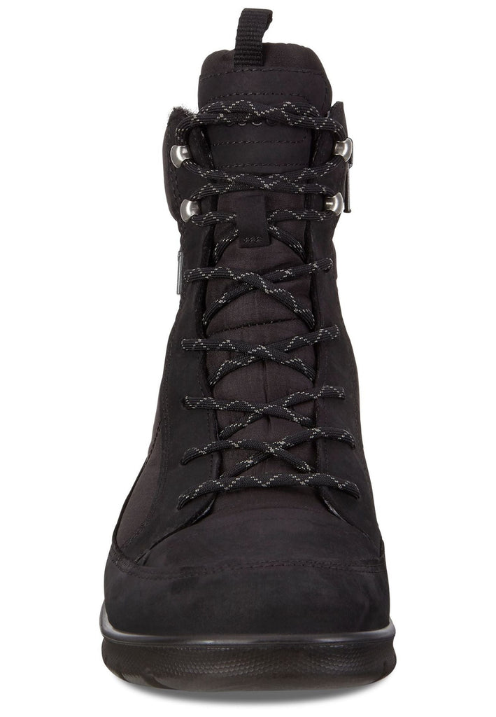 ecco Stiefelette Nubukleder Schwarz/Schwarz Warmfutter
