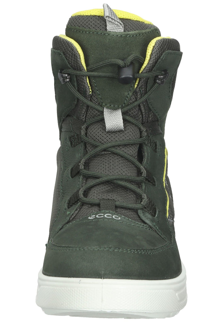 ecco Stiefelette Nubukleder/Textil Dunkelgrün Warmfutter