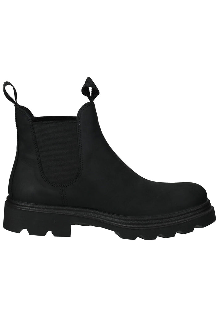 ecco Stiefelette Nubukleder/Textil Schwarz