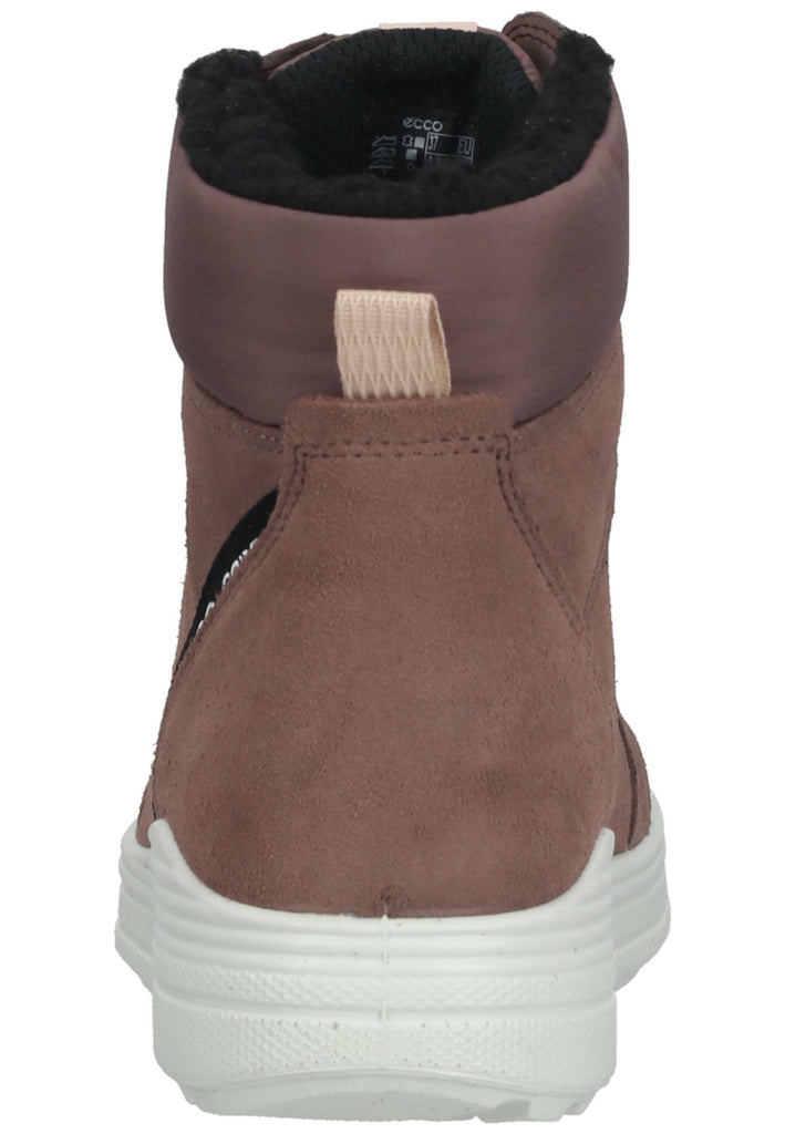 ecco Stiefelette Veloursleder Purple Warmfutter