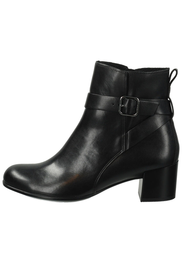 Stiefeletten ecco Stiefelette Leder Schwarz