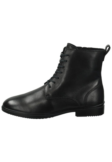 Stiefeletten ecco Stiefelette Leder/Textil Schwarz