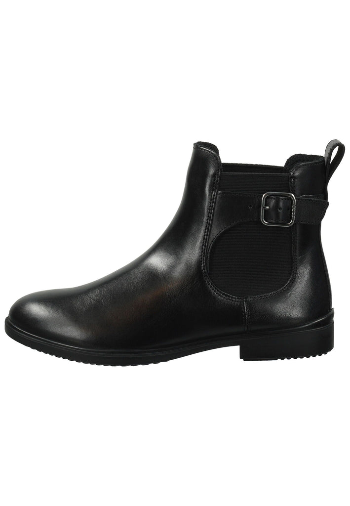 Stiefeletten ecco Stiefelette Leder/Textil Schwarz
