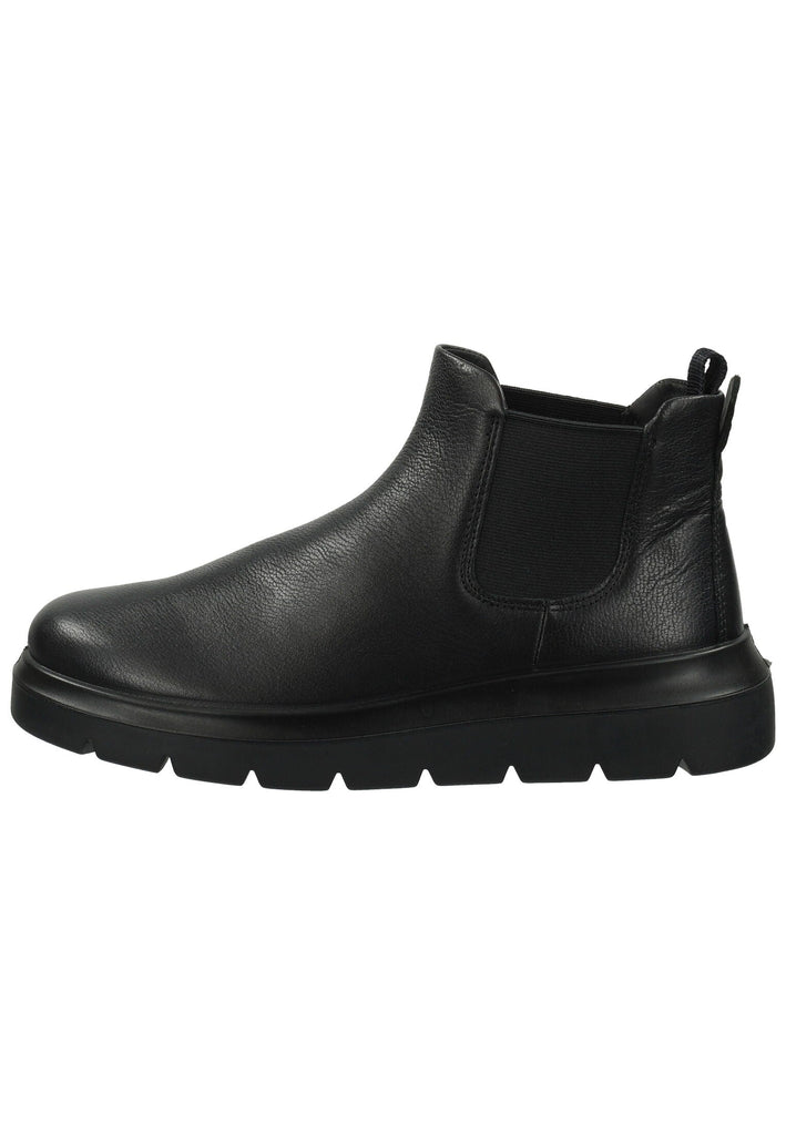 Stiefeletten ecco Stiefelette Leder/Textil Schwarz