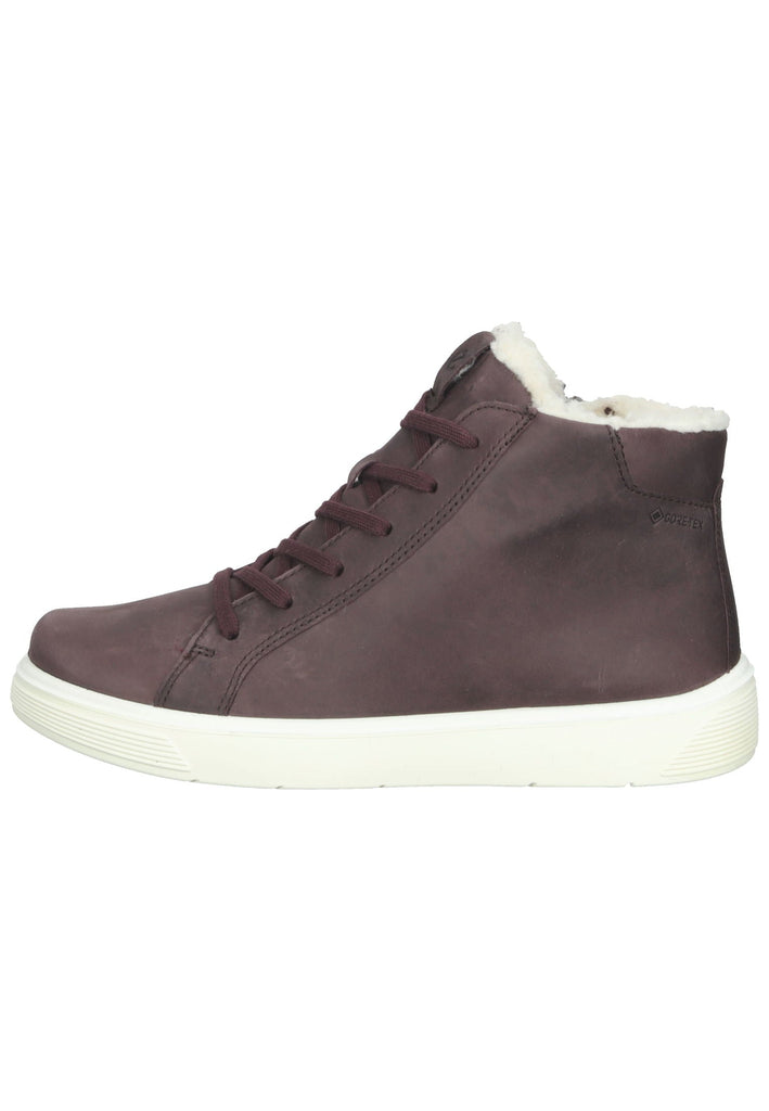 Stiefeletten ecco Stiefelette Nubukleder Dunkelbraun Warmfutter