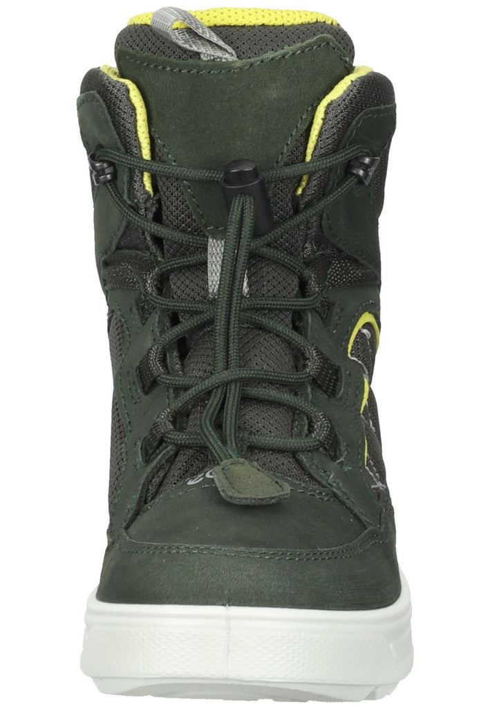 Stiefeletten ecco Stiefelette Nubukleder/Textil Dunkelgrün Warmfutter