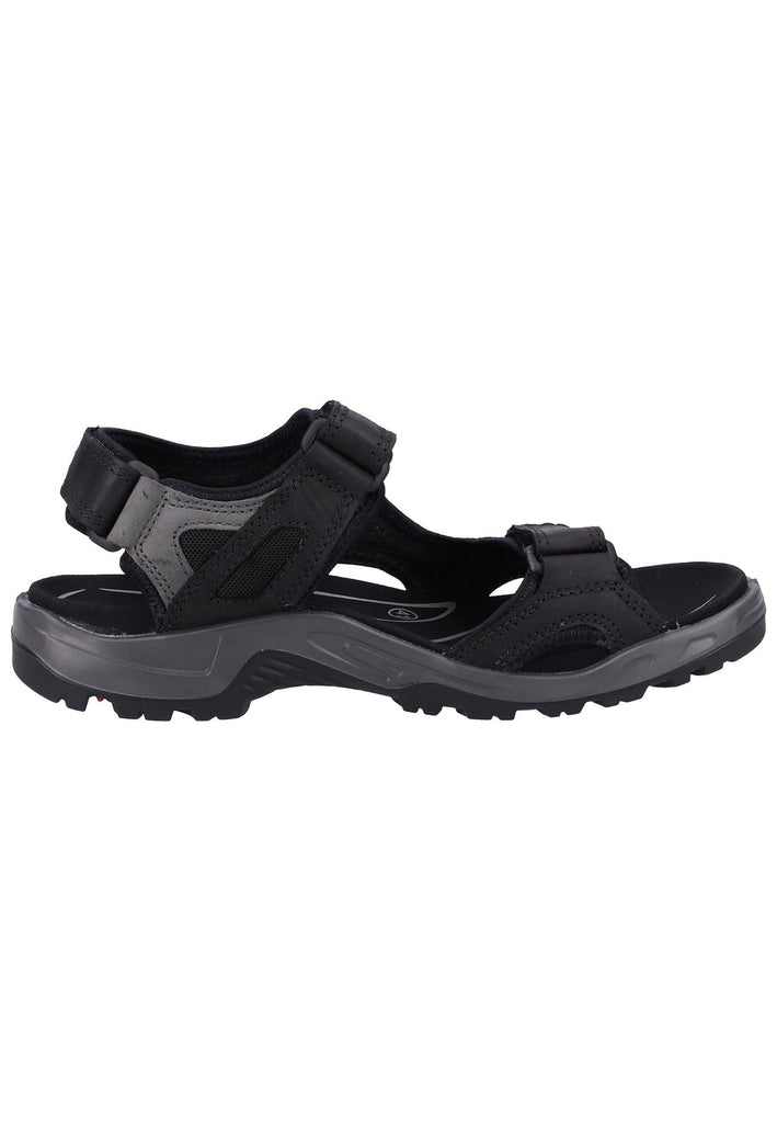 ecco Wanderschuhe Leder Schwarz