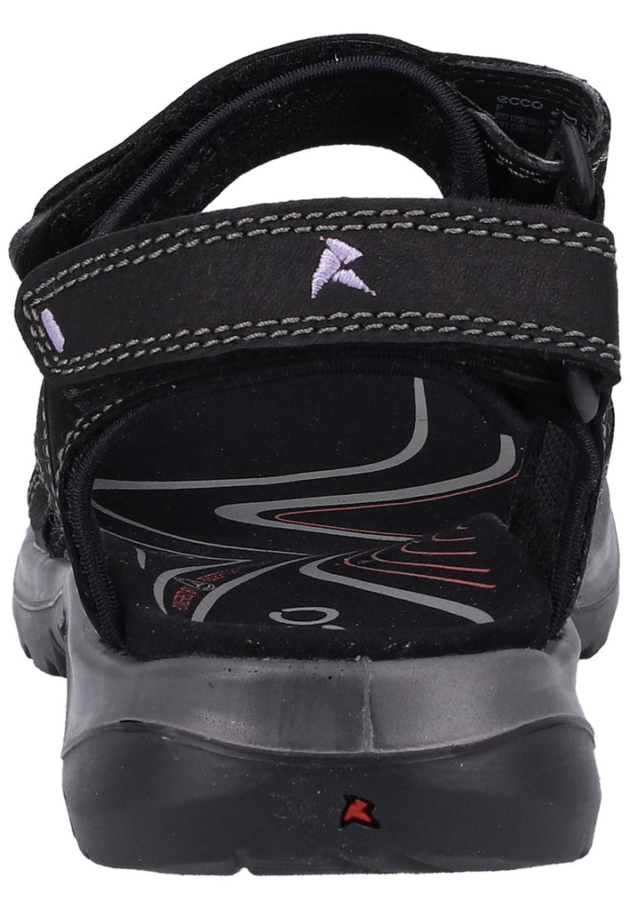 ecco Wanderschuhe Leder Schwarz