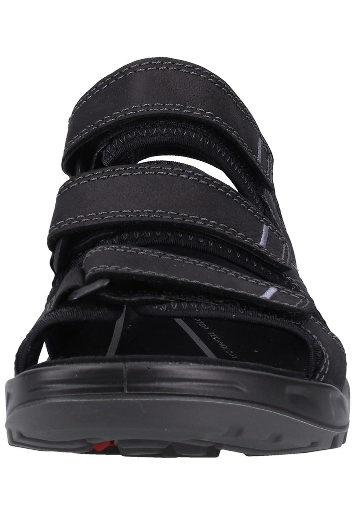 ecco Wanderschuhe Leder Schwarz