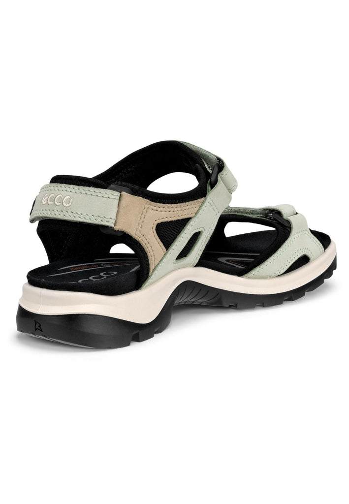 ecco Wanderschuhe Nubukleder Grün/Beige