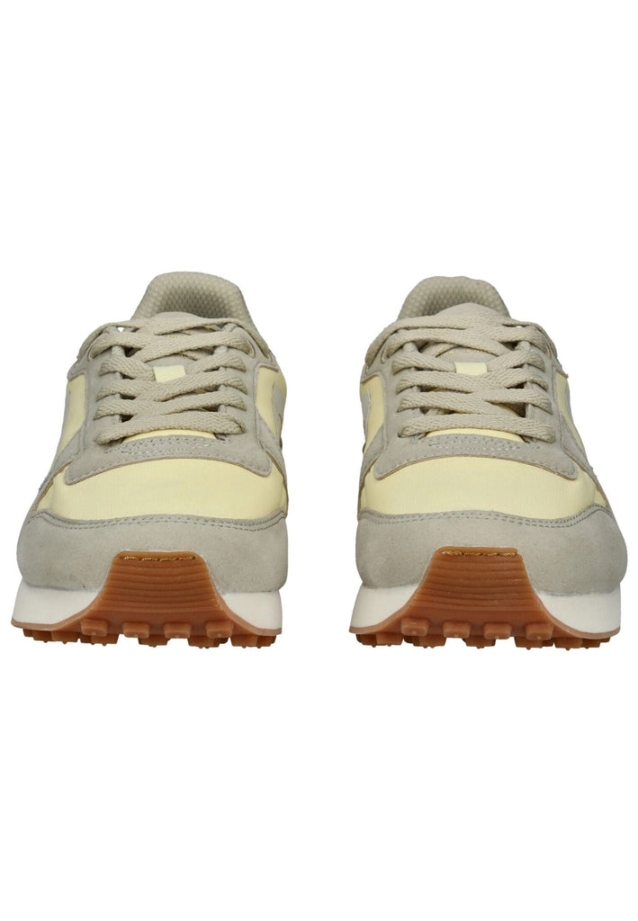 Ecoalf Sneaker Lederimitat Gelb/Beige