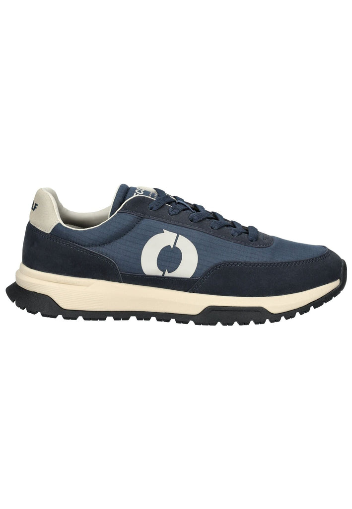 Ecoalf Sneaker Textil Navy/Weiß
