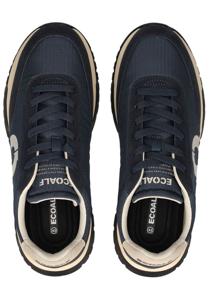 Ecoalf Sneaker Textil Navy/Weiß