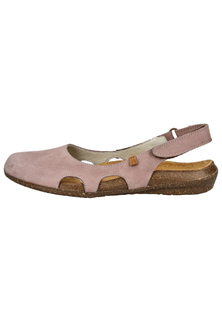 Ballerinas El Naturalista Ballerinas Nubukleder Rosa