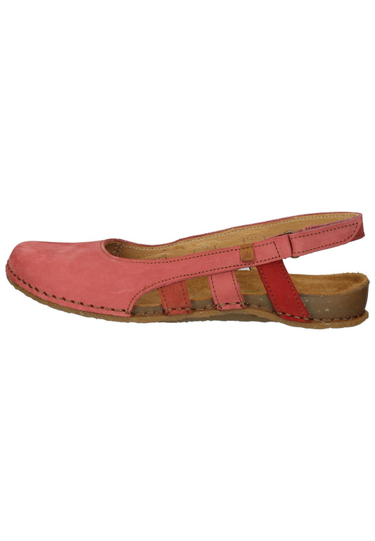 El Naturalista Ballerinas Leder Rosa