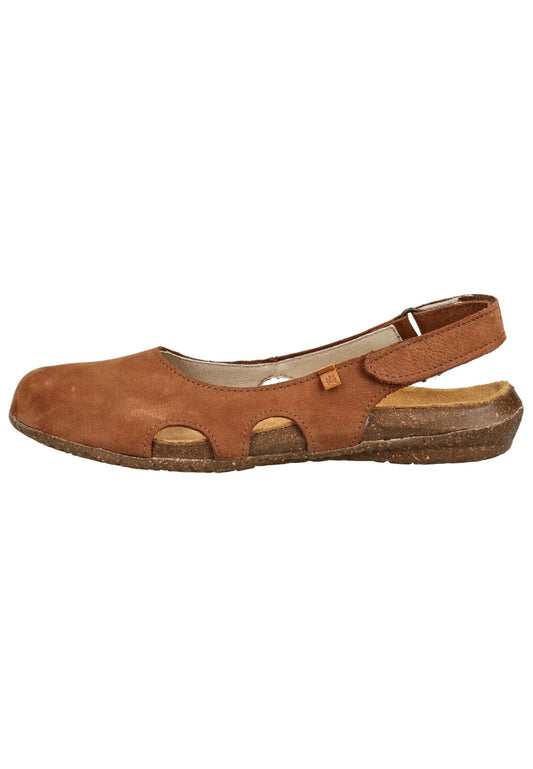 El Naturalista Ballerinas Leder Wood