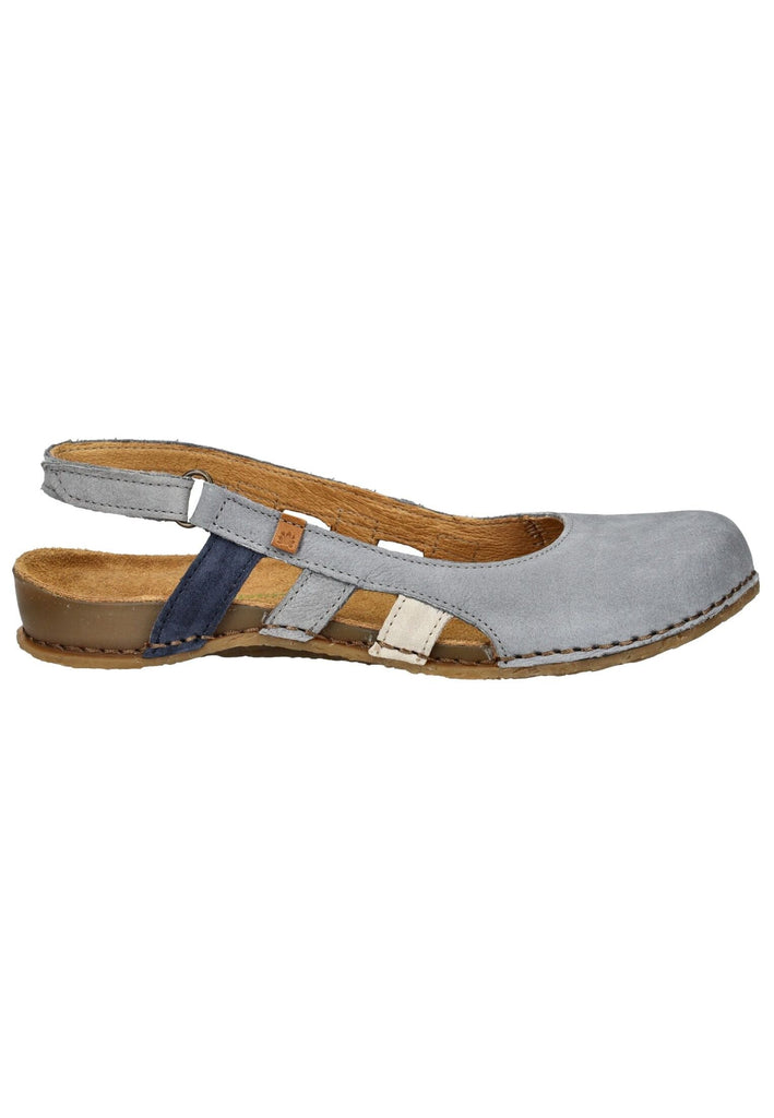 El Naturalista Ballerinas Nubukleder Grau