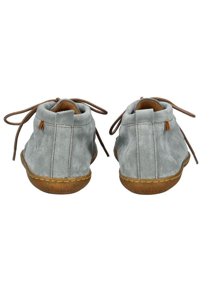 El Naturalista Halbschuhe Veloursleder Blau