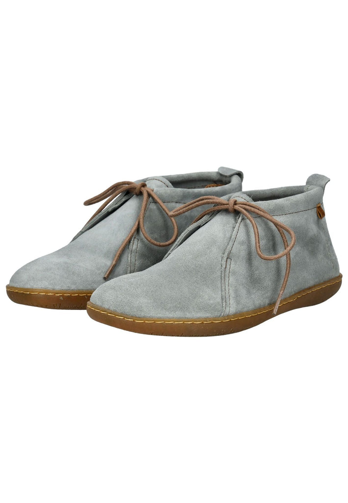 El Naturalista Halbschuhe Veloursleder Blau