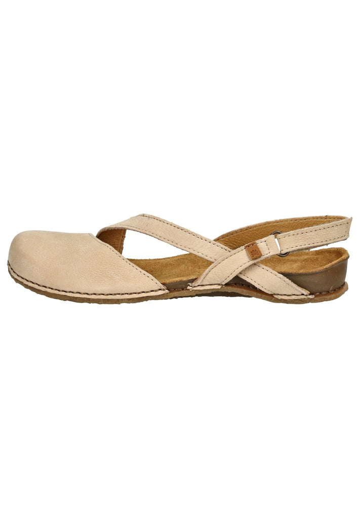Sandalen El Naturalista Sandalen Nubukleder Cream
