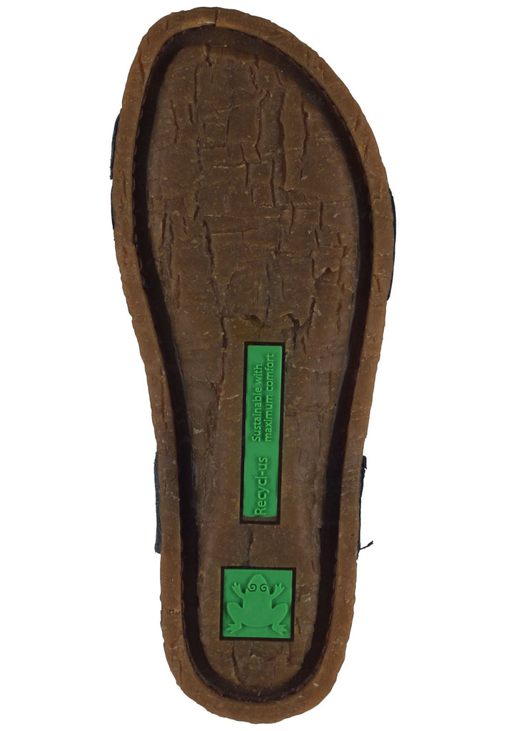 El Naturalista Sandalen Leder Blau