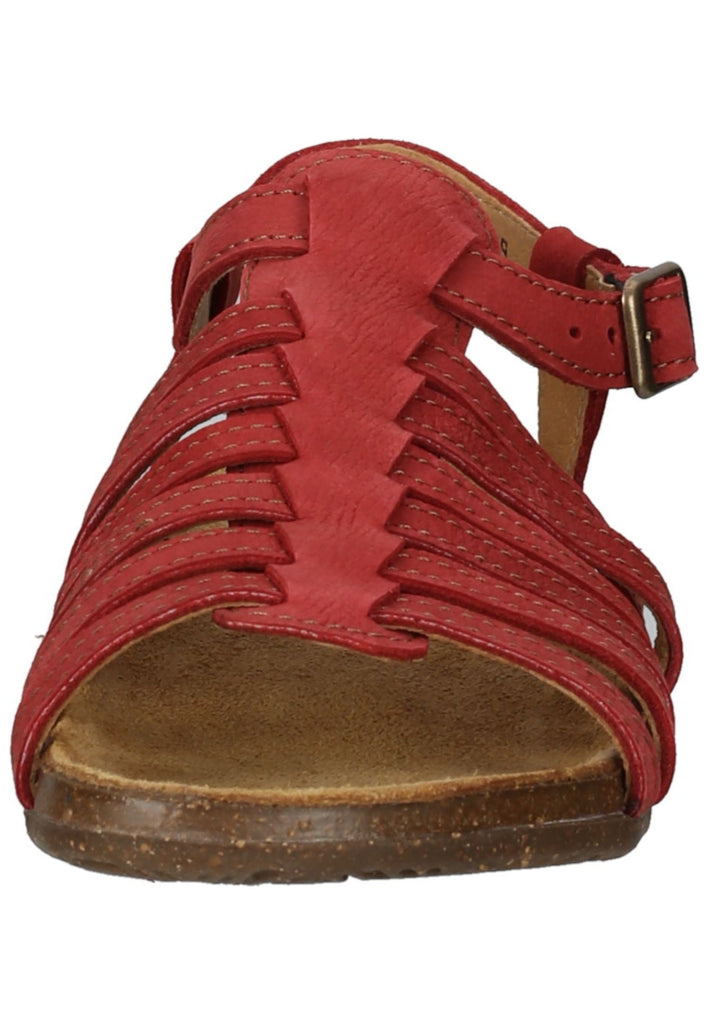 El Naturalista Sandalen Leder Rot