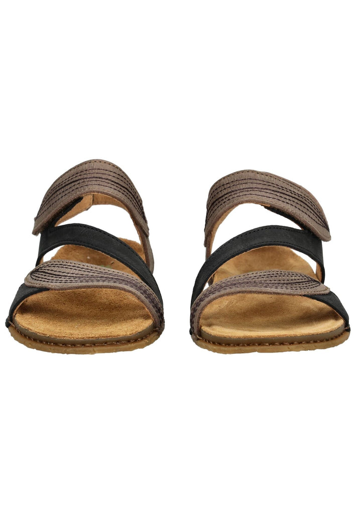 El Naturalista Sandalen Leder Schwarz