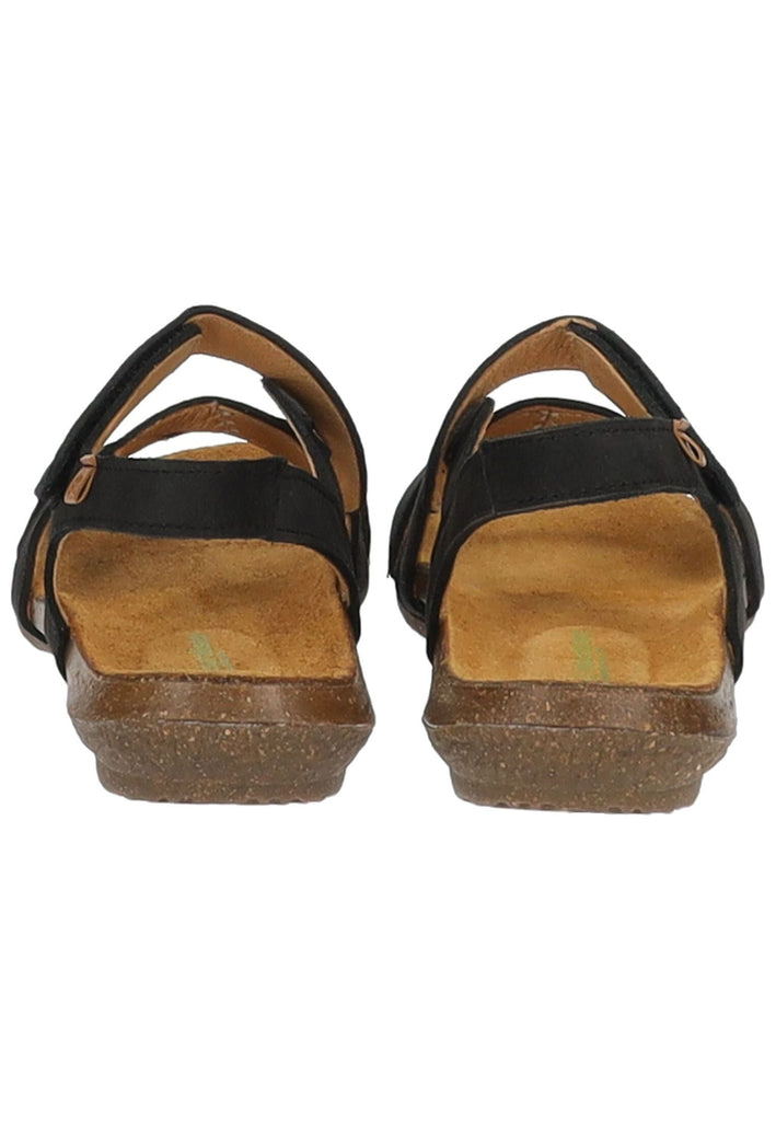 El Naturalista Sandalen Leder Schwarz