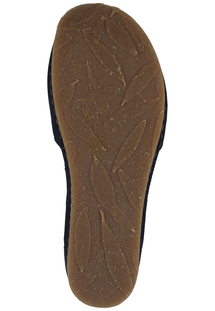 El Naturalista Sandalen Leder Schwarz