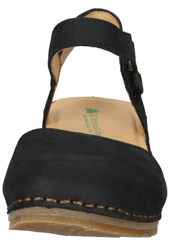 El Naturalista Sandalen Leder Schwarz
