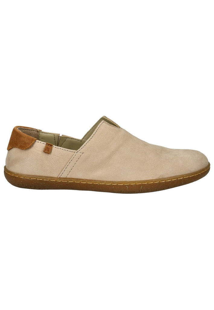 El Naturalista Slipper Nubukleder Cream