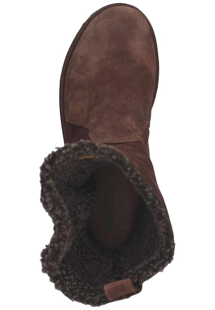 El Naturalista Stiefel Veloursleder Chocolate Warmfutter