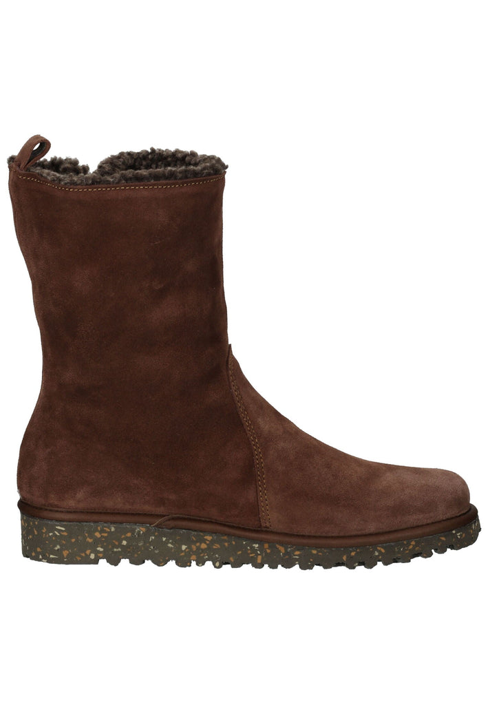 El Naturalista Stiefel Veloursleder Chocolate Warmfutter