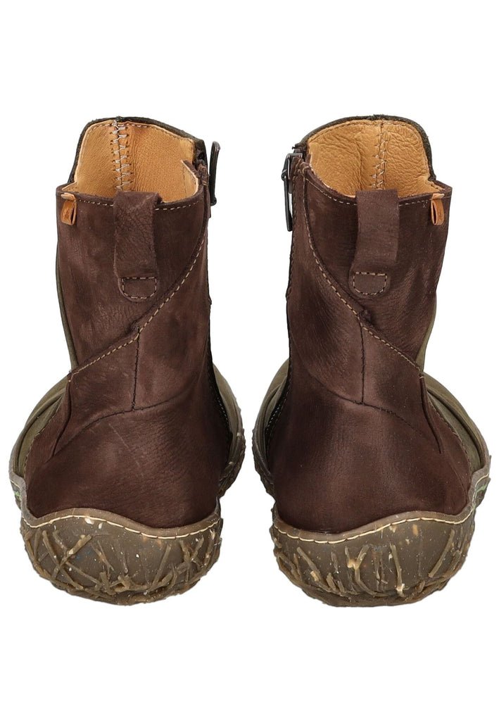 El Naturalista Stiefelette Leder Grün/Braun