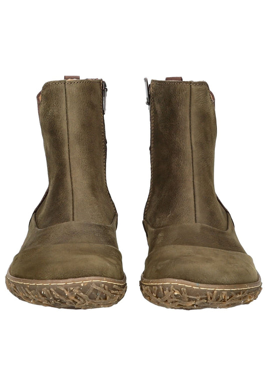 El Naturalista Stiefelette Leder Grün/Braun