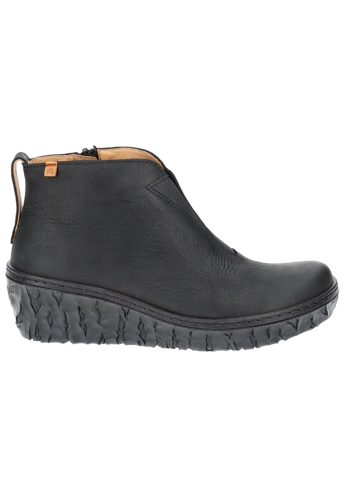 El Naturalista Stiefelette Leder Schwarz