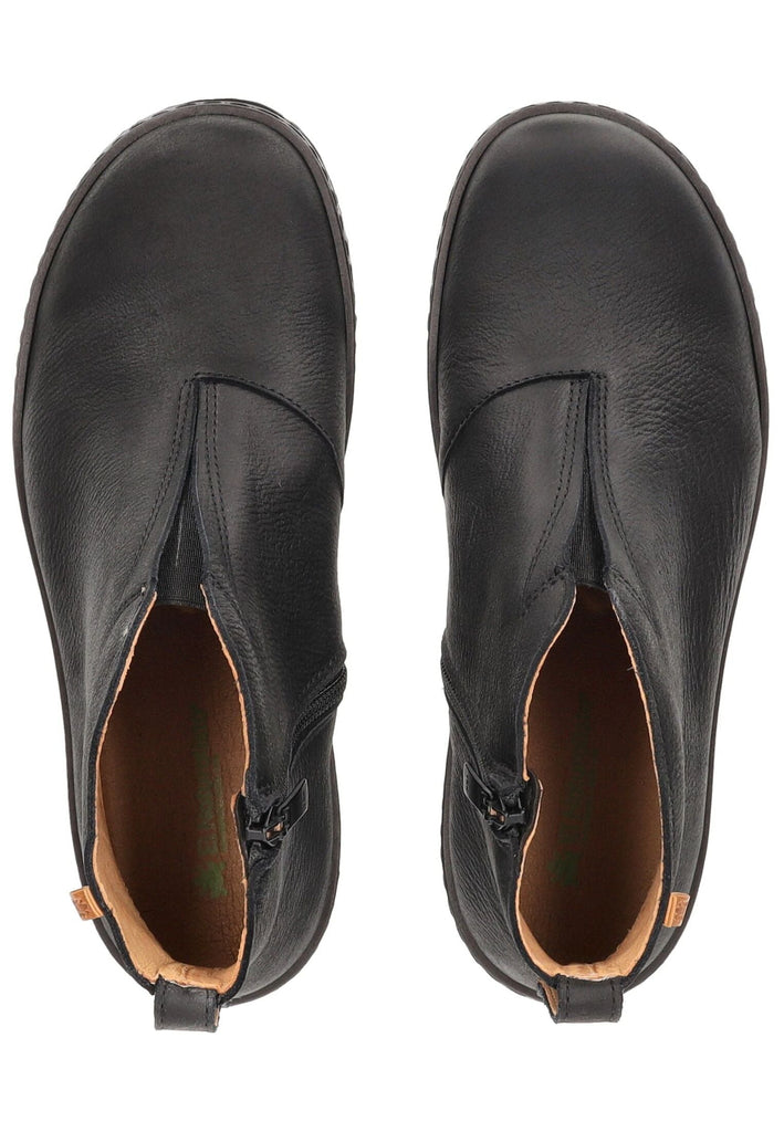 El Naturalista Stiefelette Leder Schwarz