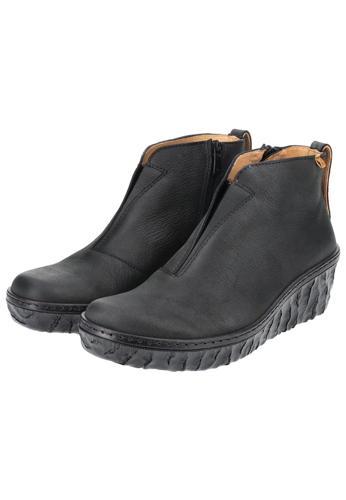 El Naturalista Stiefelette Leder Schwarz